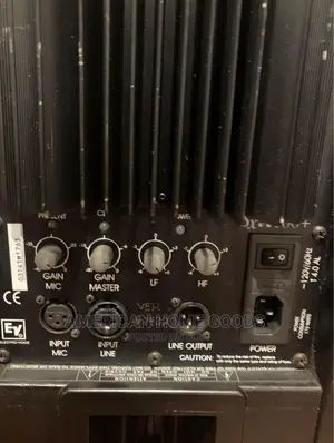 Pair of Electro-Voice Powered Loudspeaker Set, 400W Each .