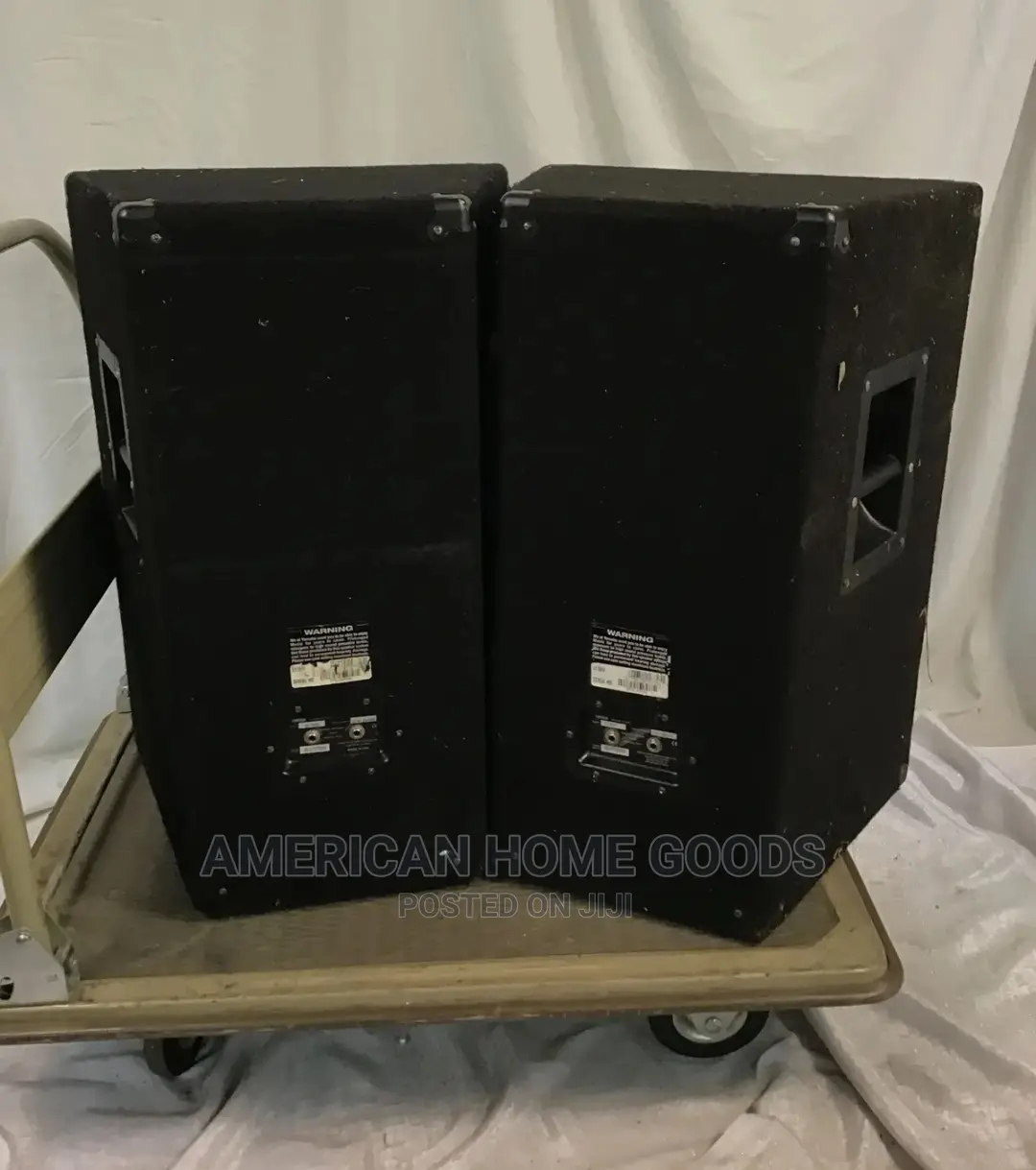 Pair of Yamaha S112 Pa Speakers 300/600w 2-Way Series.