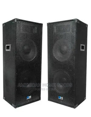 Pair of Passive Dual 15" 2-Way Loudspeakers - 700watts/Cabin