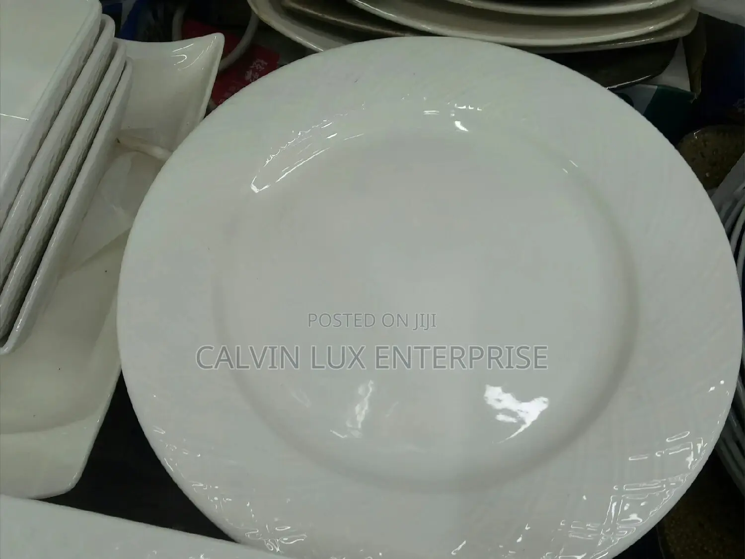 Dinner White Plate