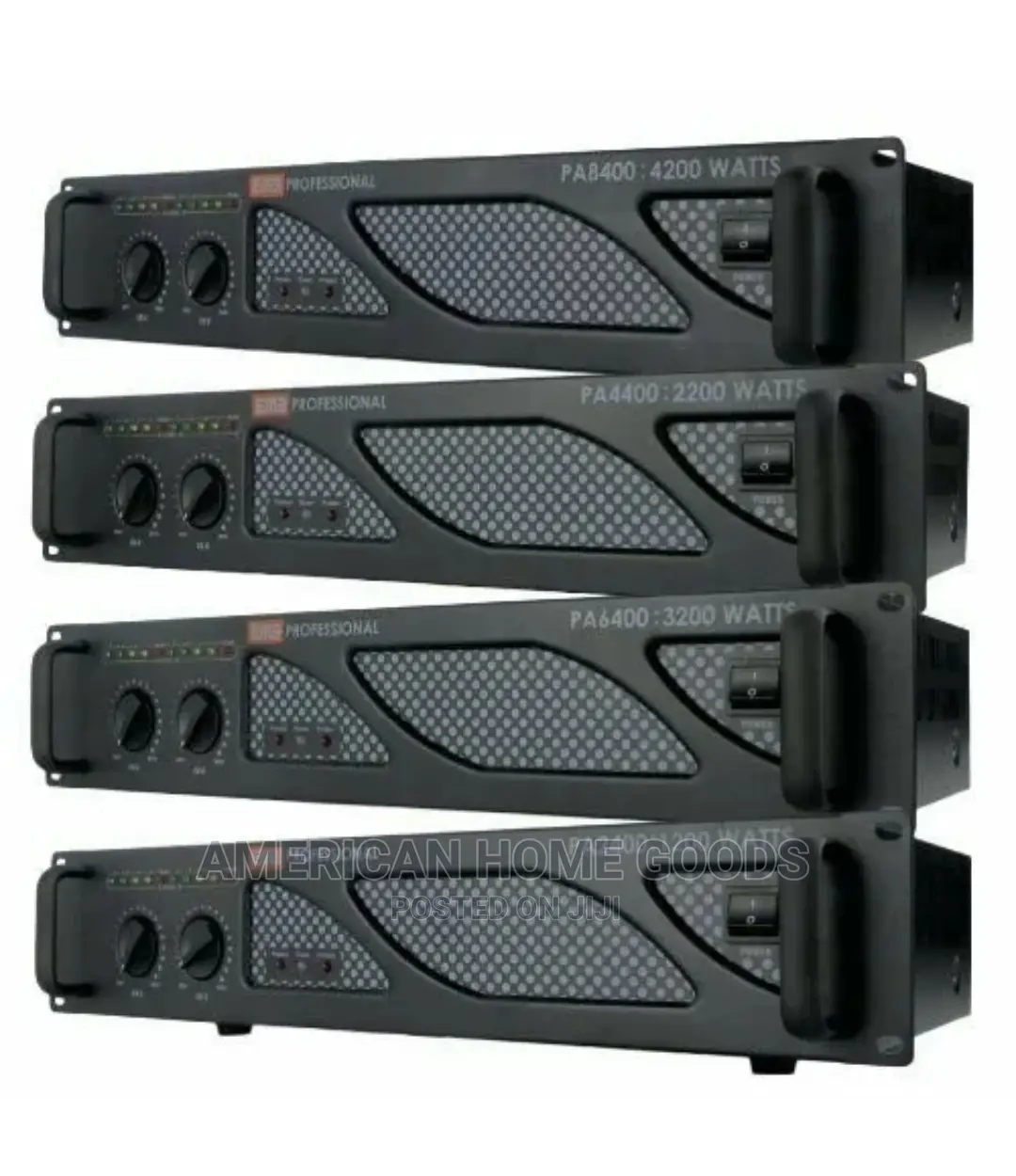 Emb Pro Pa4400 2200w 2 Channel Power Dj Amplifier 240volts
