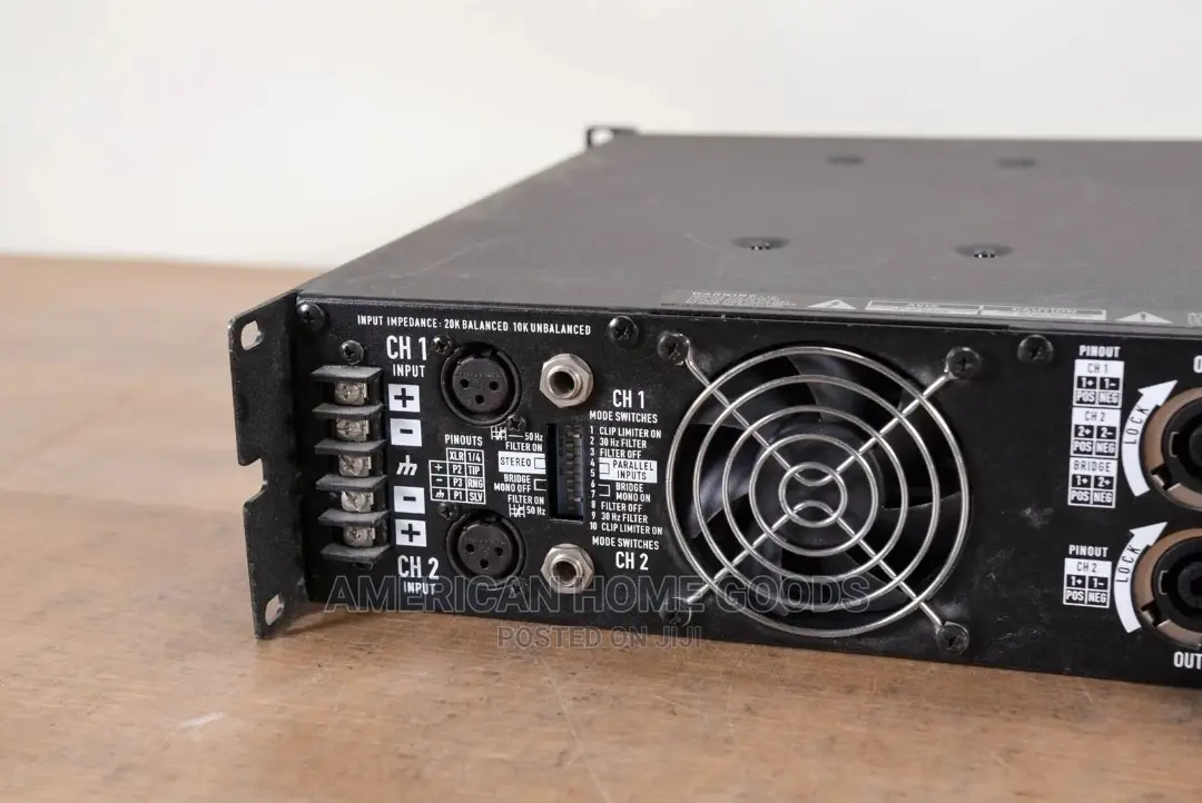 QSC Rmx850 Two-Channel Stereo Power Amplifier