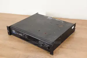 The QSC RMX 2450, 2400 Watts, Two-Channel Stereo Power Amplifiers.