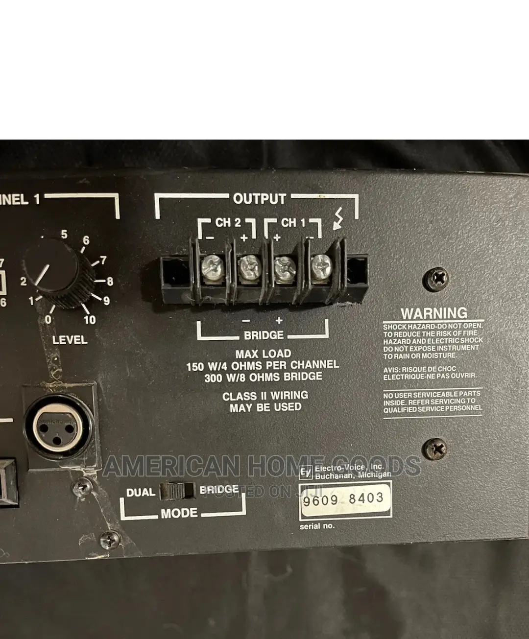 Electro Voice 2-Channel Power Amplifier AP2300SM