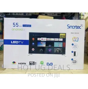 Smartec 55 Inch Android Smart Frameless Tv - Black