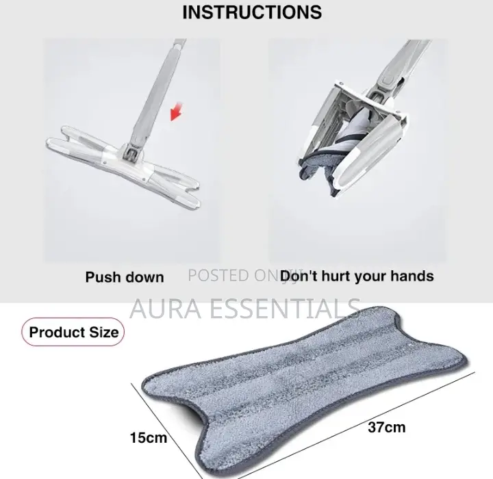 Hands Free X-Type Floor Mopper