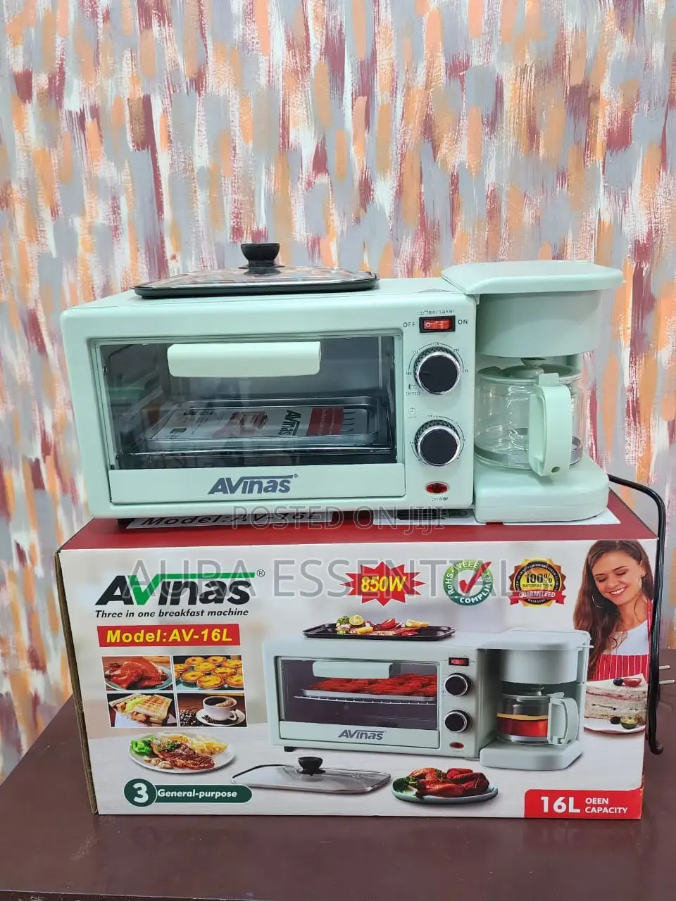 Avinas AV- 16L 3 in 1 Breakfast Machine