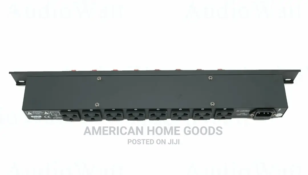 EMB EBW10 10 Outlets Rack Mount Power Supply/Surge Protector