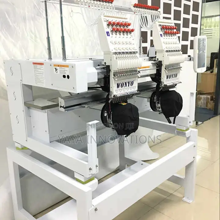 2 Head Goldstone Embroidery Machine