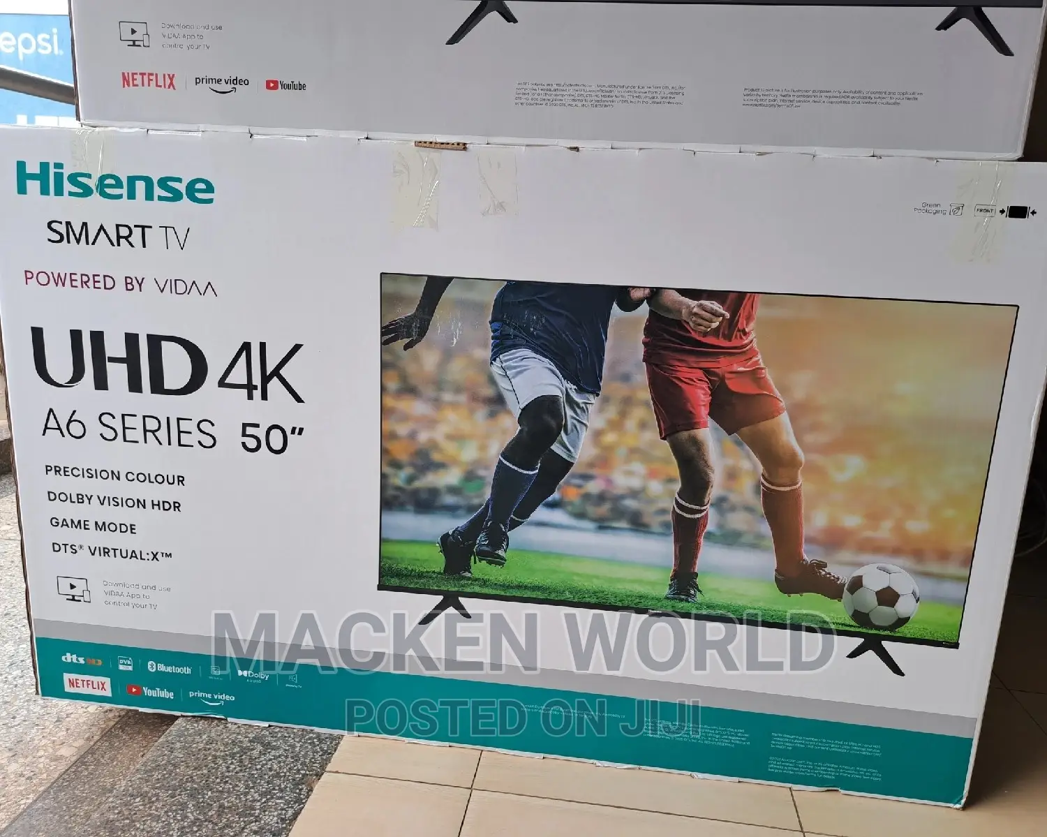 50 Hisense Smart UHD TV New