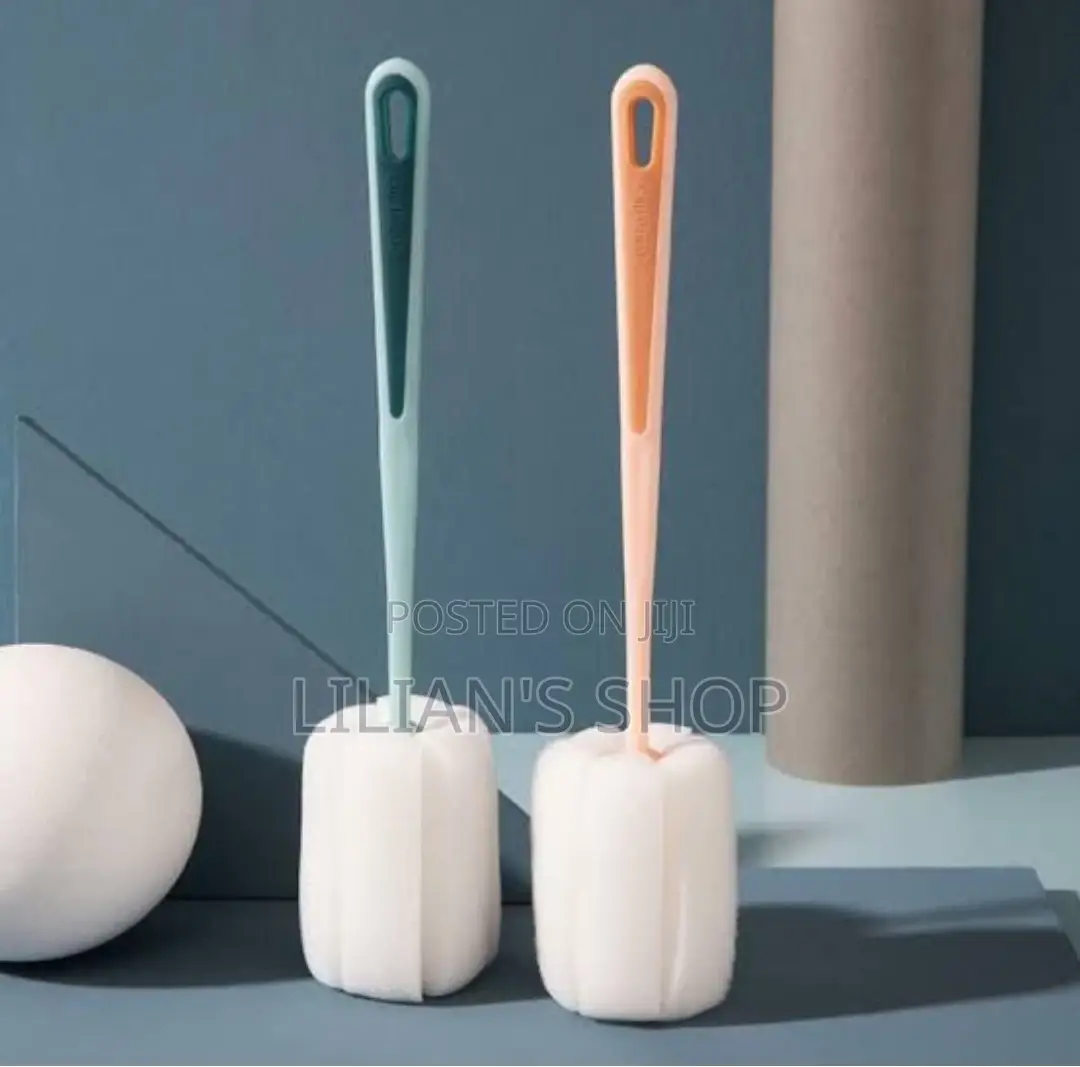 Long Handle Glass/Bottle Cleaning Sponge Brush