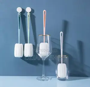 Long Handle Glass/Bottle Cleaning Sponge Brush