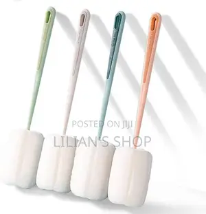 Long Handle Glass/Bottle Cleaning Sponge Brush