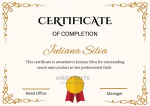 Certificates