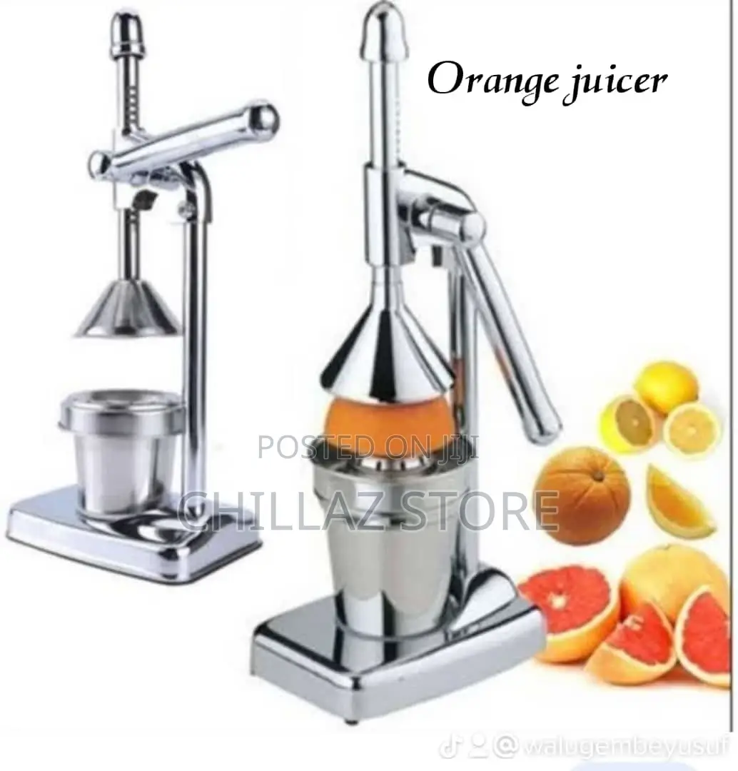 Stainless Steel Manual Orange Citrus Press Juicer.