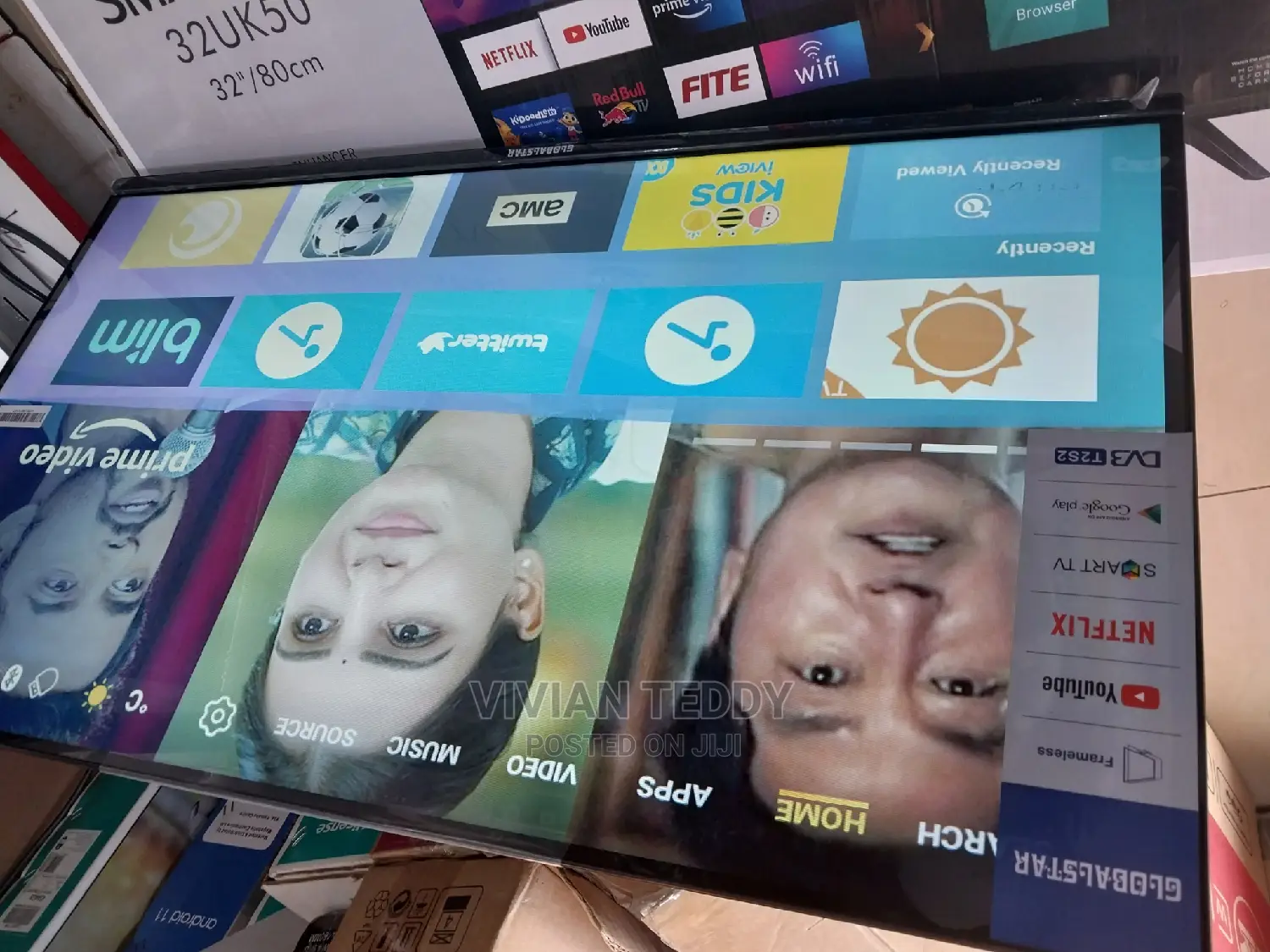 32" Led Globalster Tv Smart