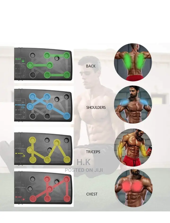 14 in 1 Foldable Push Up Rack Board