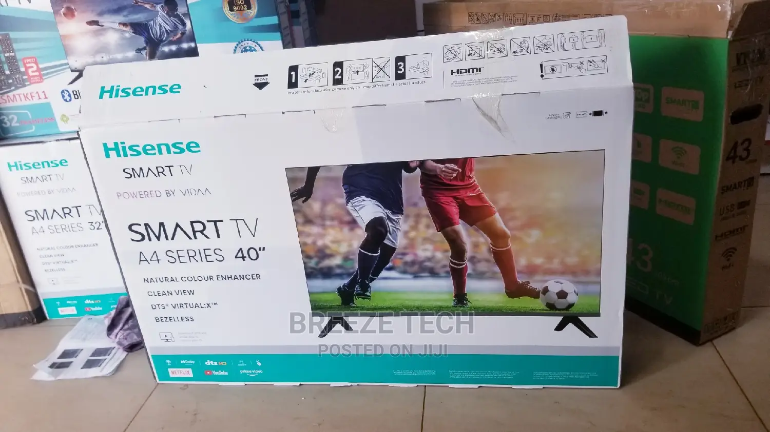 Smart Tv Hisense 40" Inch