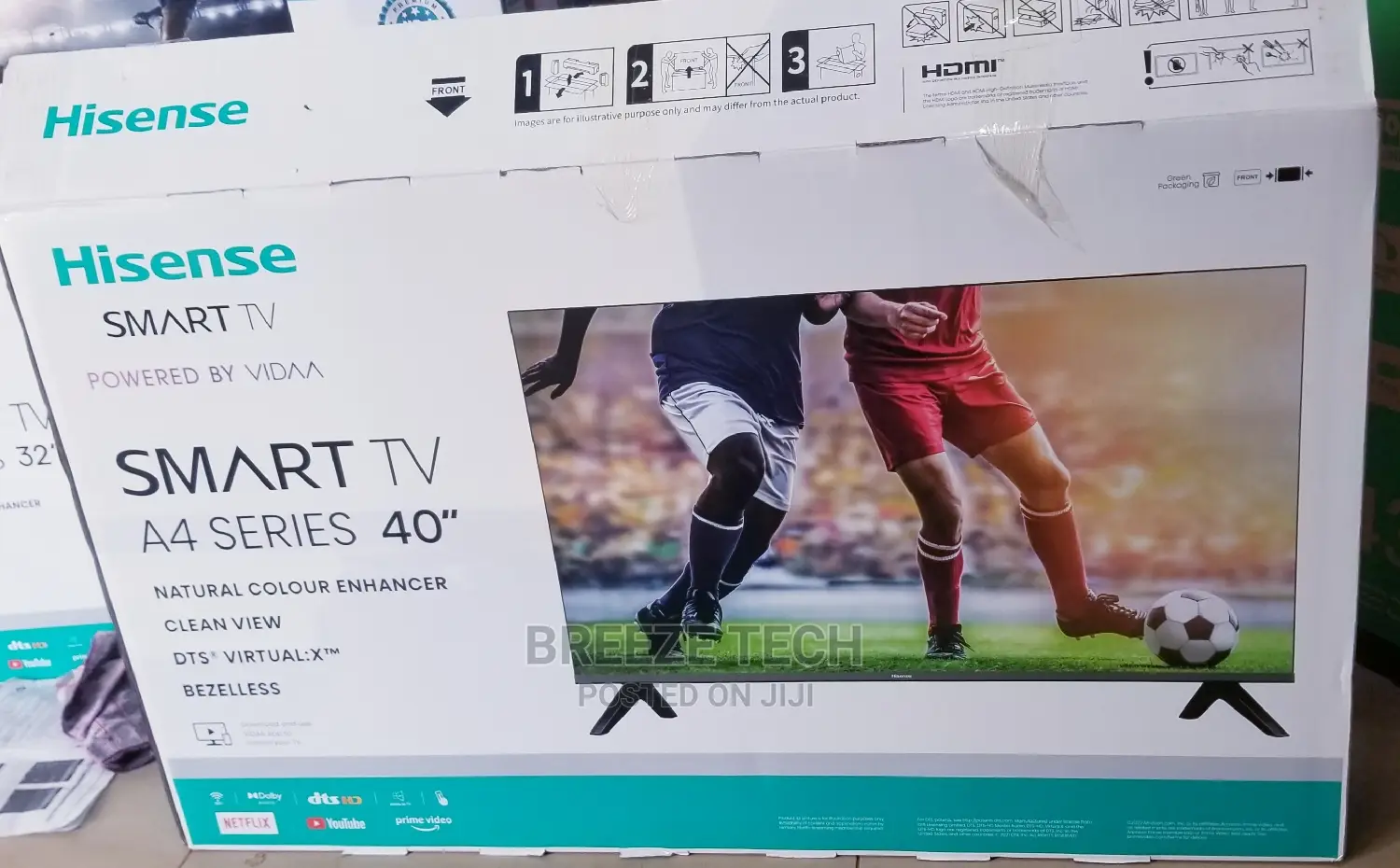 Smart Tv Hisense 40" Inch