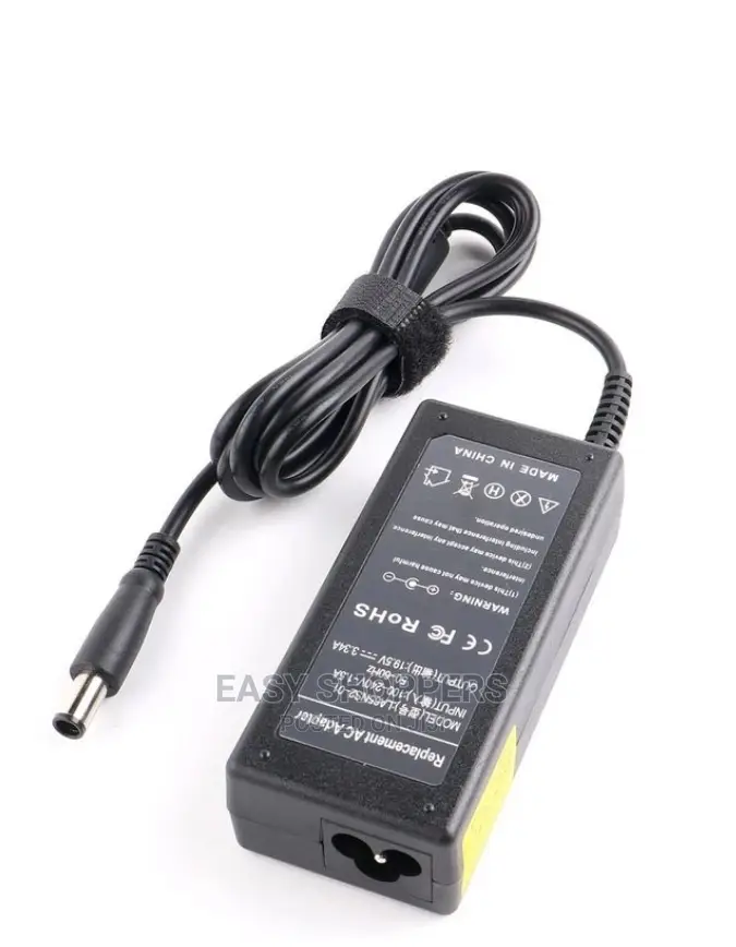 DELL Big Pin(New Model) Laptop Charger 19.5V - Black