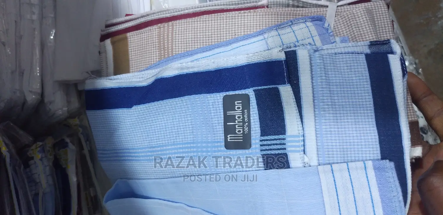 Cotton Handkerchiefs - 12 Pieces