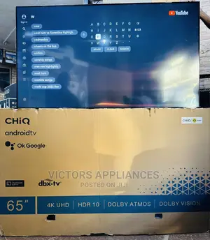 65” Chiq Android Uhd Smart Tv
