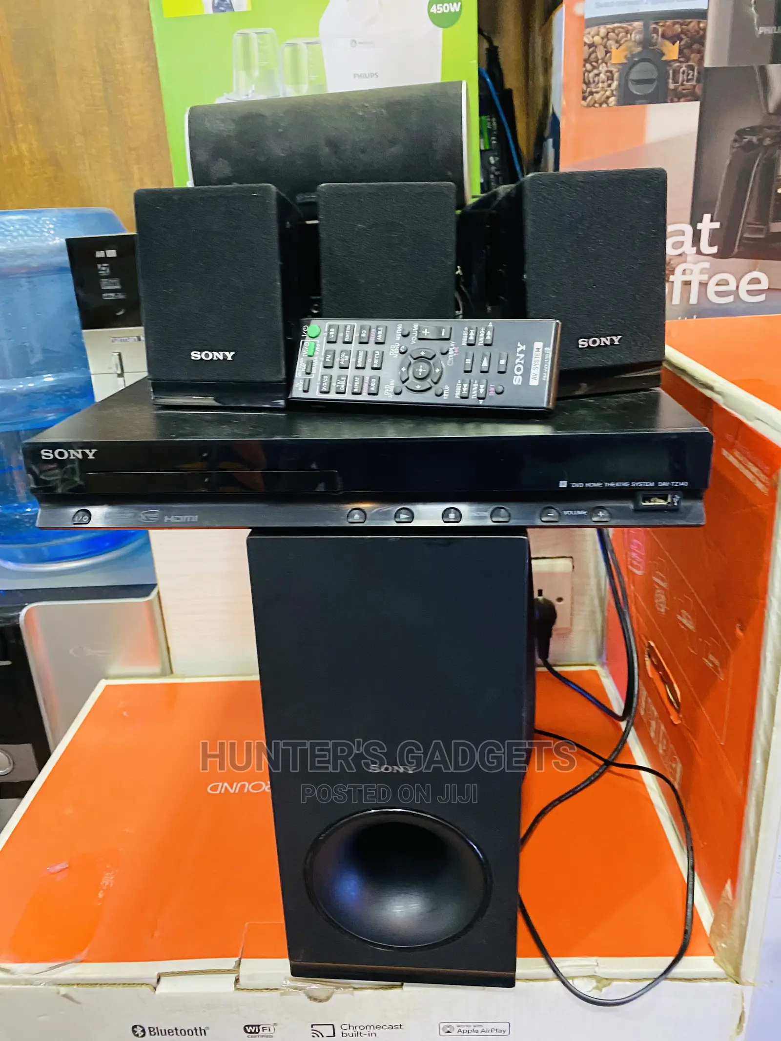 Sony Home Theater 5.1ch With DVD Player Fm Radio Usb Hdmi
