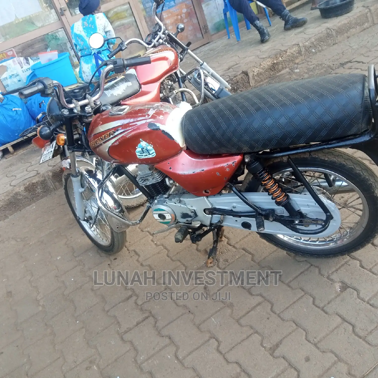 Bajaj Boxer 100 2015 Red