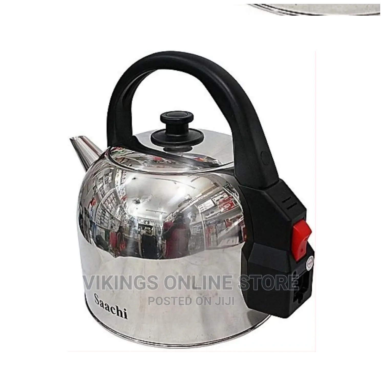 Saachi NL-KT-7735 Electric Kettle 5 Litres – Black,Silver
