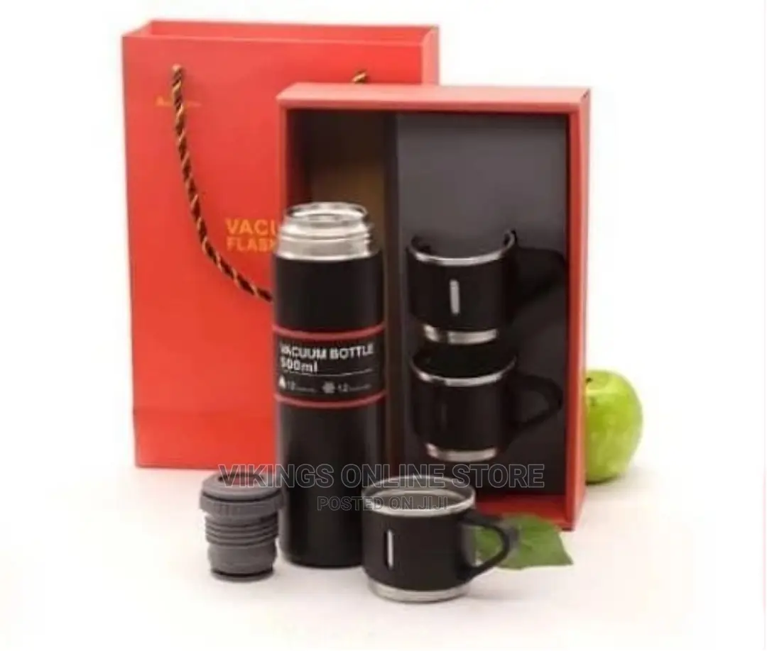 500ml Vacuum Flask Desk Cups Outdoor Thermos Portable Bottle
