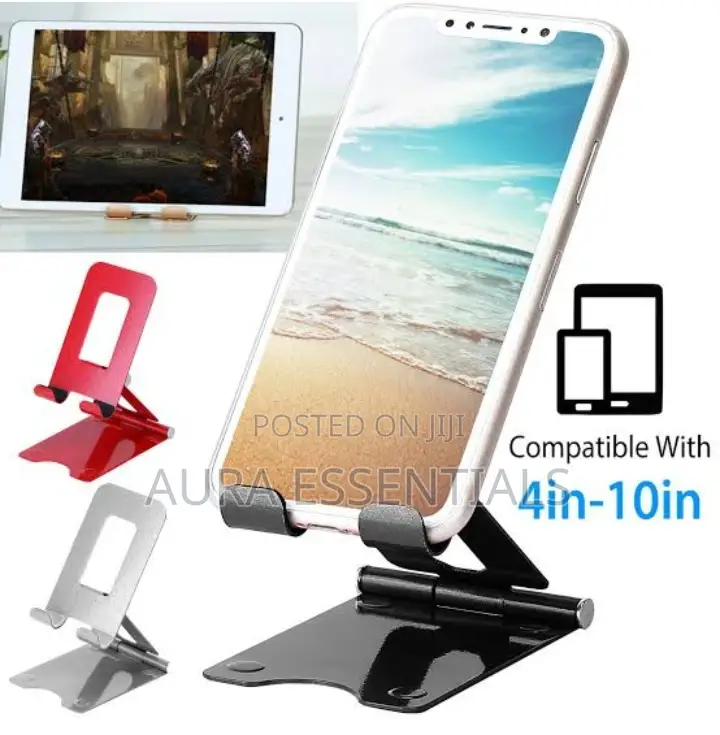 4 in 1 Metallic Phone and Tablet Holder