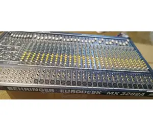 Behringer Eurodesk MX 3282A 32- Channel Mixer, 8 Bus Analog.