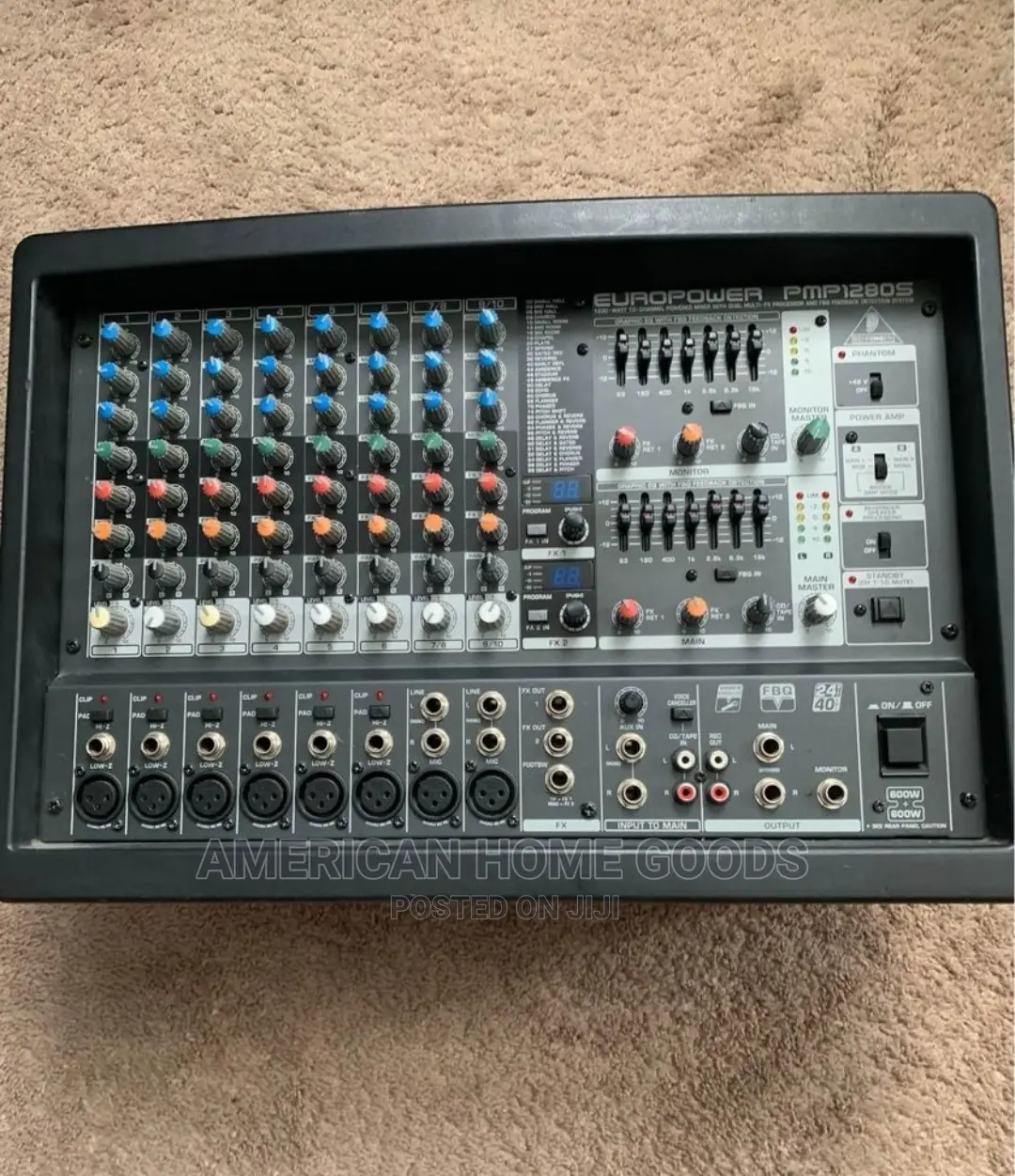 Behringer Europower Portable Amplifier/Mixer With FX