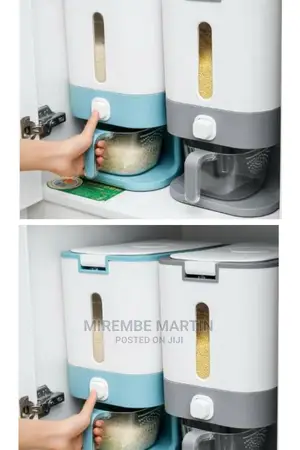 Plastic Rice Storage Container