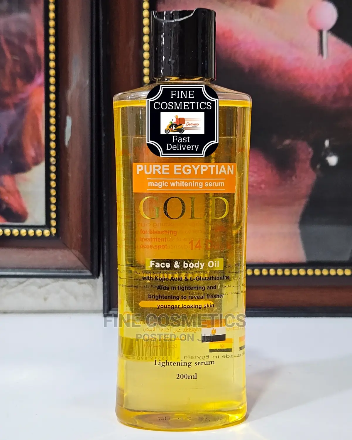 Pure Egyptian Magic GOLD Whitening + Moisturizing Serum/ OIL