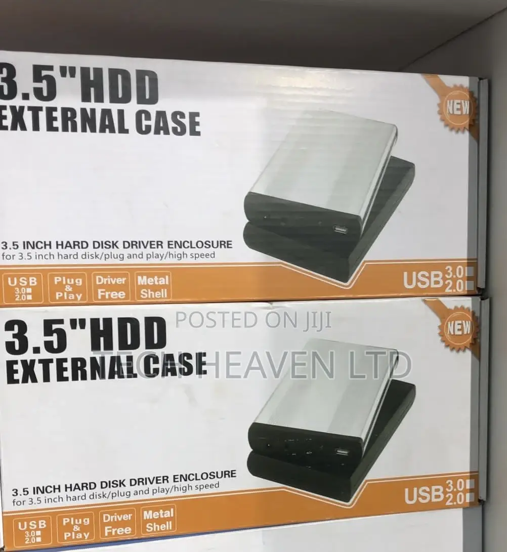 3.5 Desktop External Drive Casing - USB 2.0