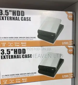 3.5 Desktop External Drive Casing - USB 2.0