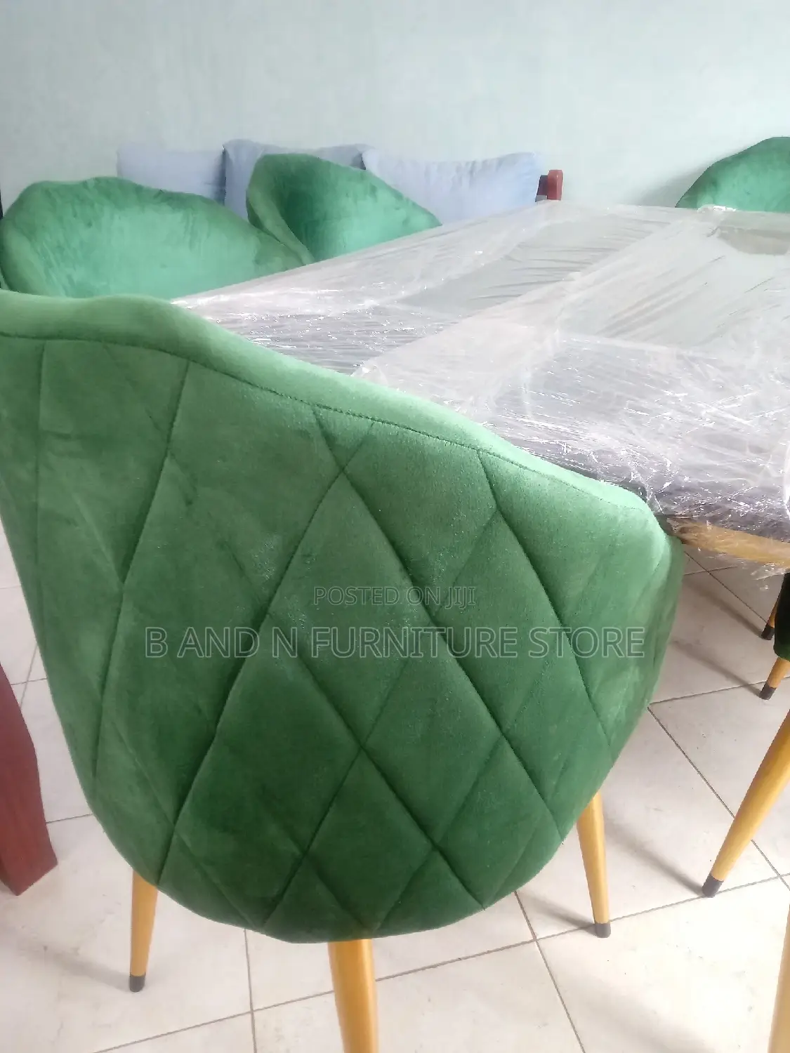 Fabric 6 Seater Dinning Tables