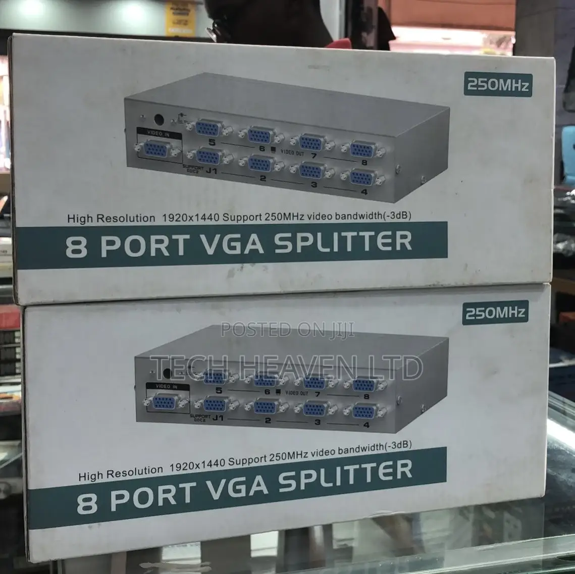1x8 VGA SPLITTER - 8 Port