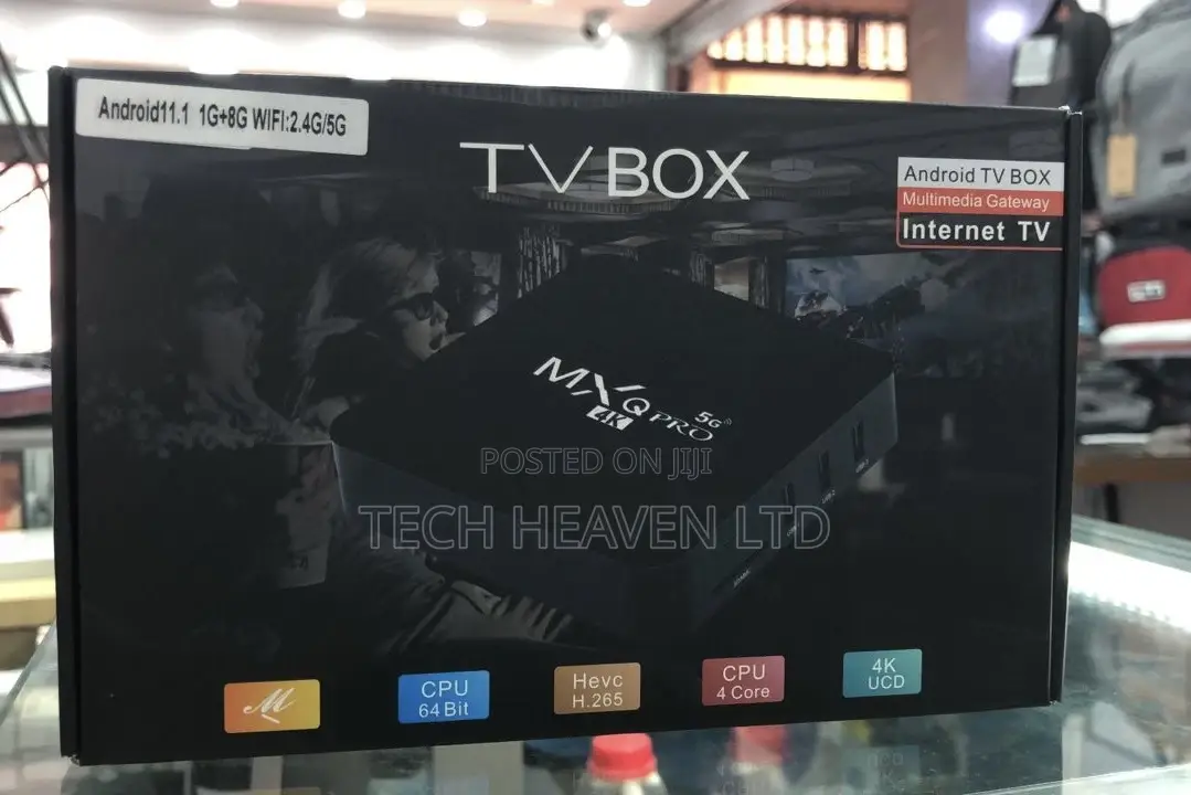 Android TV Box - 8GB Ram 128GB Storage