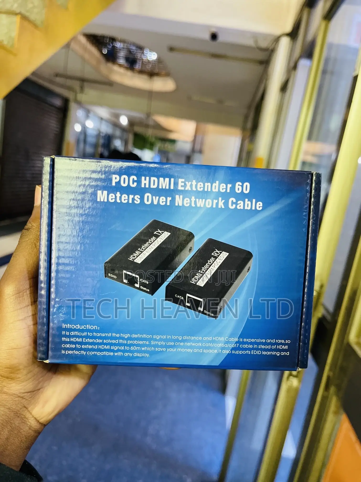 60M HDMI Extender via Ethernet / Network With Power