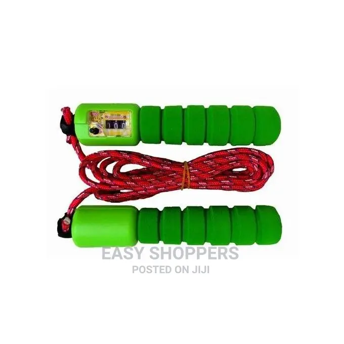 Counting Skipping Rope - Red, Green
