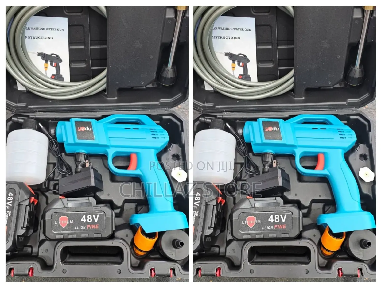 Rechargeable Portable High Pressure Washer.