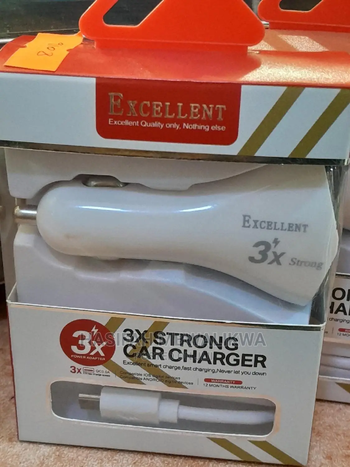Excellent Universal 3 Times Fast Car Charger