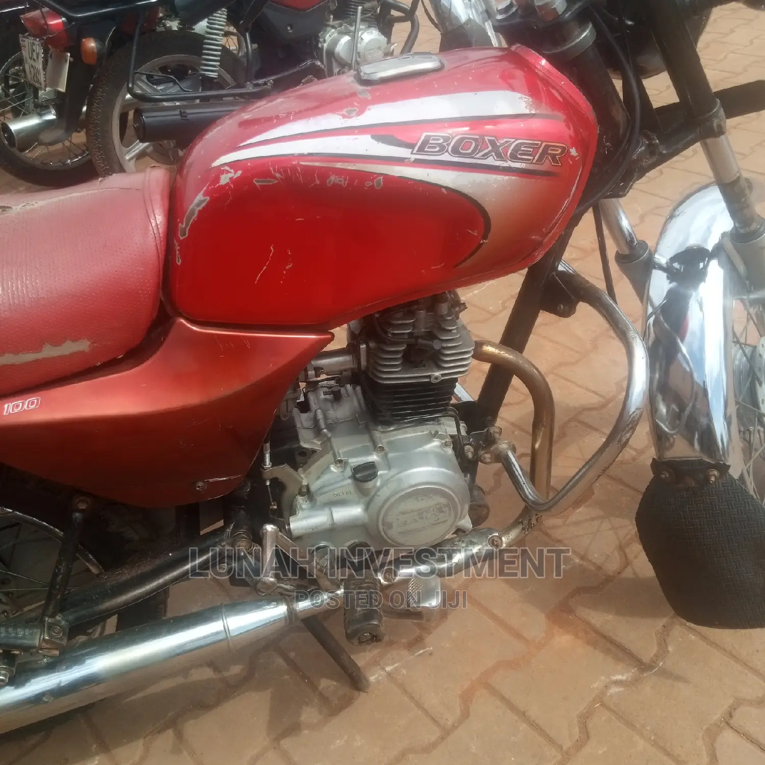 Bajaj Boxer 100 2019 Red