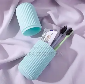 Capsule Shape Toothpaste Toothbrush Case