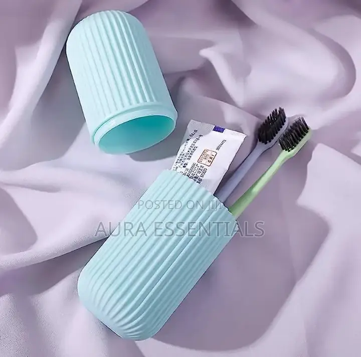 Capsule Shape Toothpaste Toothbrush Case
