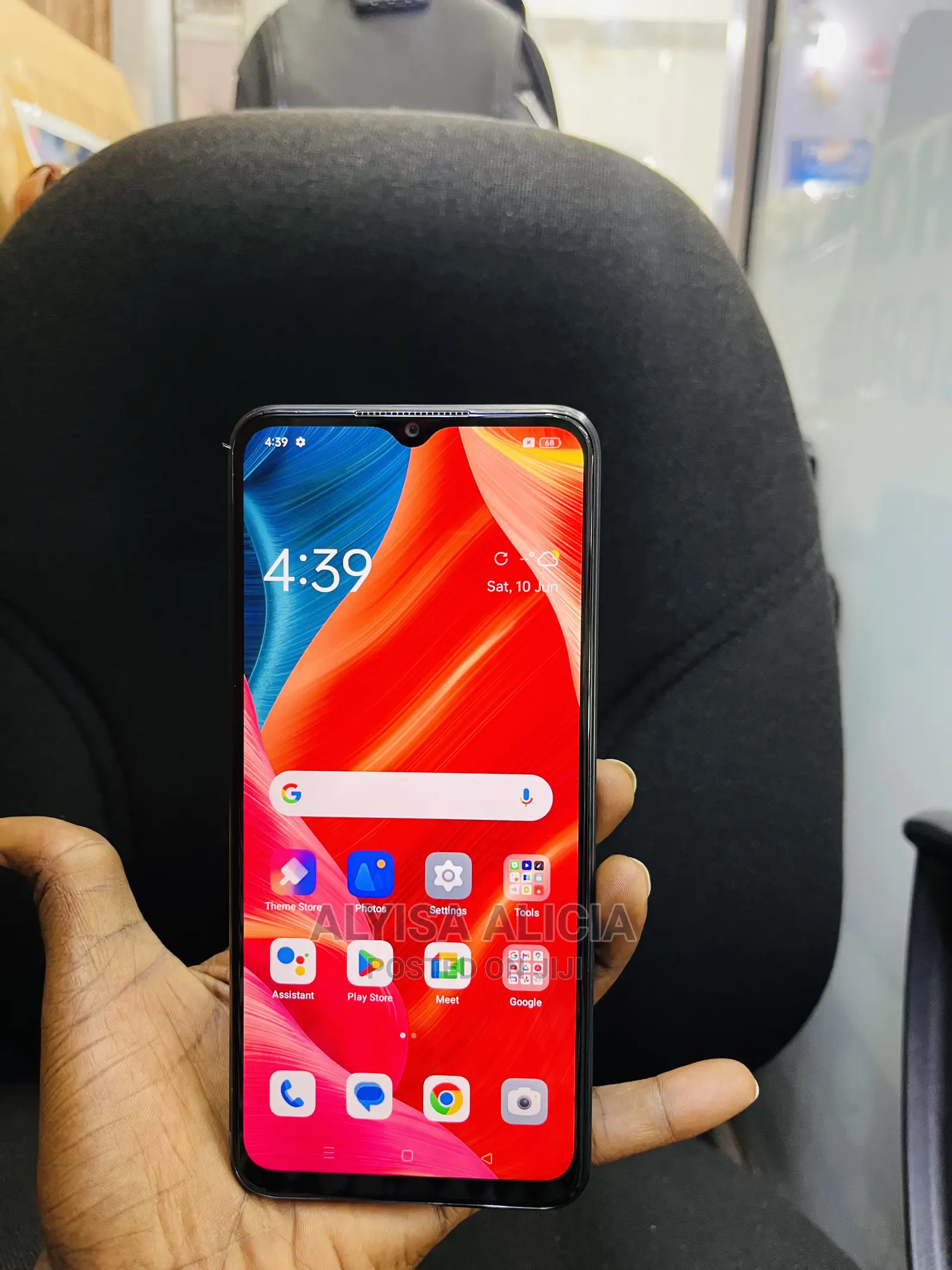 Oppo A77s 128 GB Black