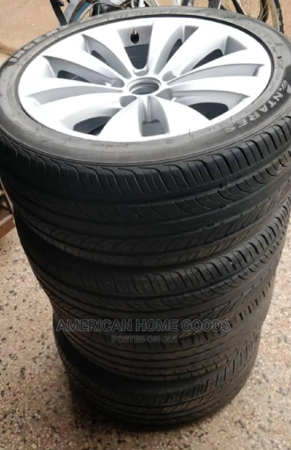 Set of 4 Original Chrome Rims/Tires 4 Toyota Cars Size 17"