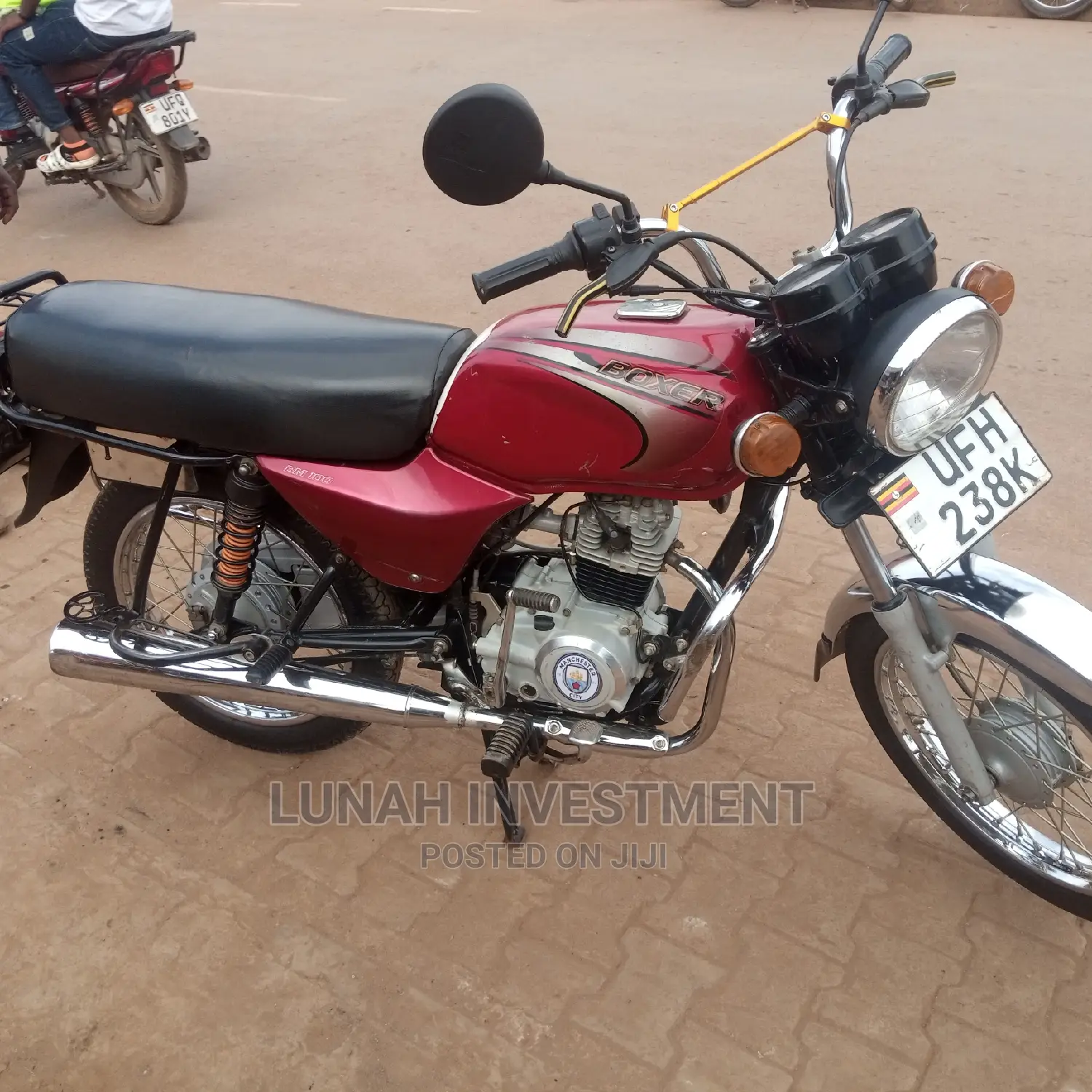 Bajaj Boxer 2022 Red